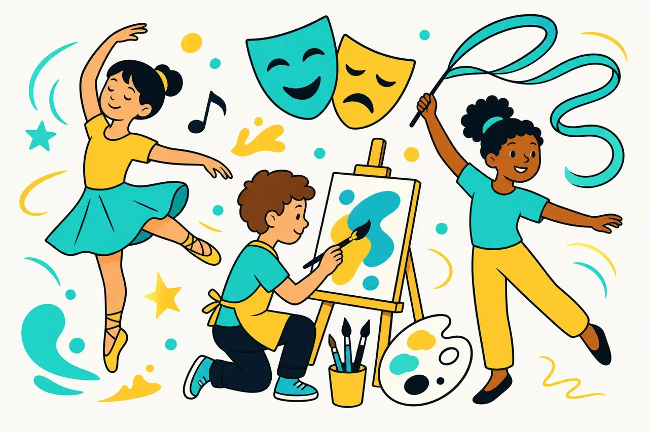 Activités à visée artistique, esthétique ou expressive, illustration Mission 6e