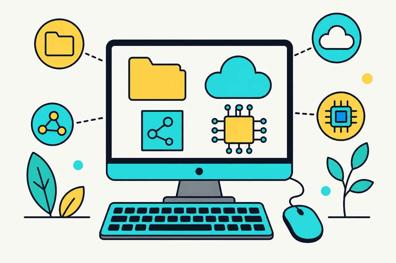 Connaissance de l’outil informatique, illustration Mission 6e