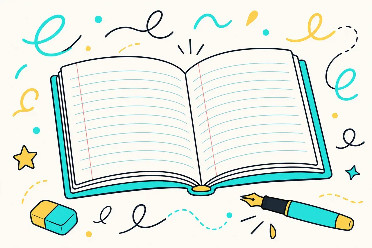 Copie et geste d'écriture : écrire à la main de manière fluide et efficace, illustration Mission 6e