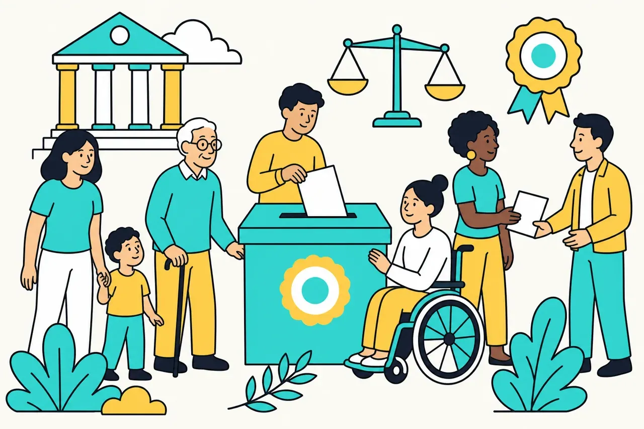 Droits civils et droits politiques — illustration Mission 6e
