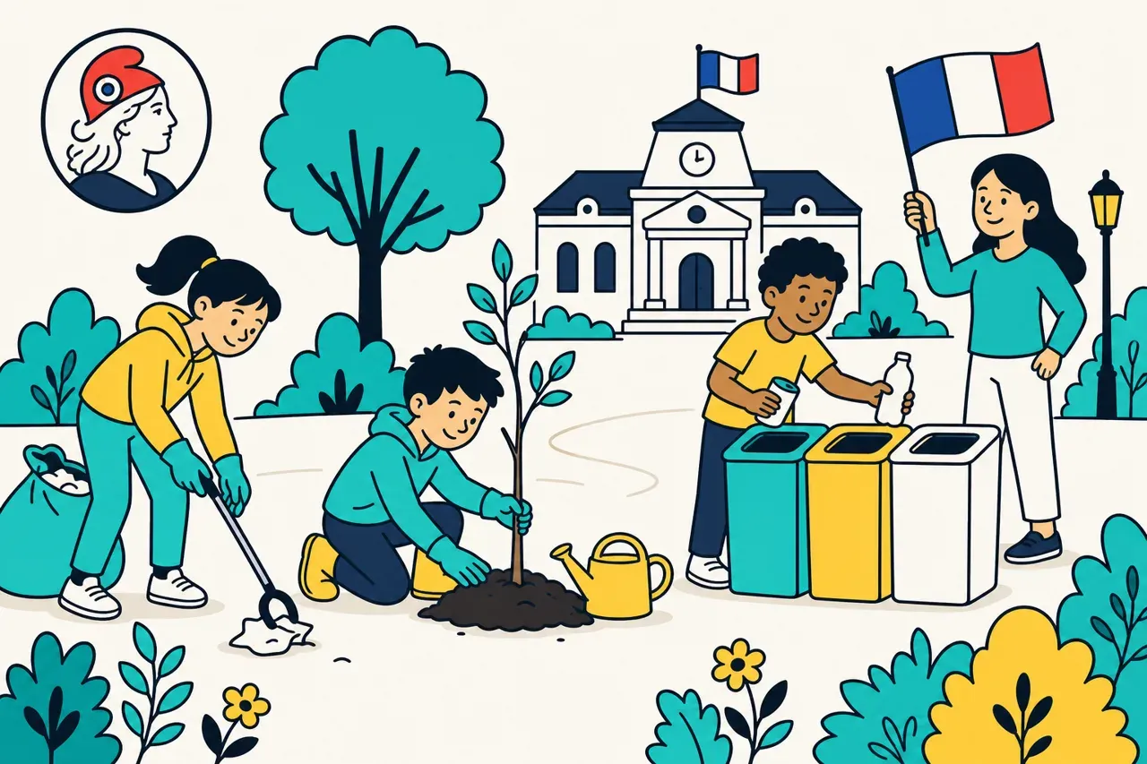 L'éco-citoyenneté : le devoir civique environnemental — illustration Mission 6e