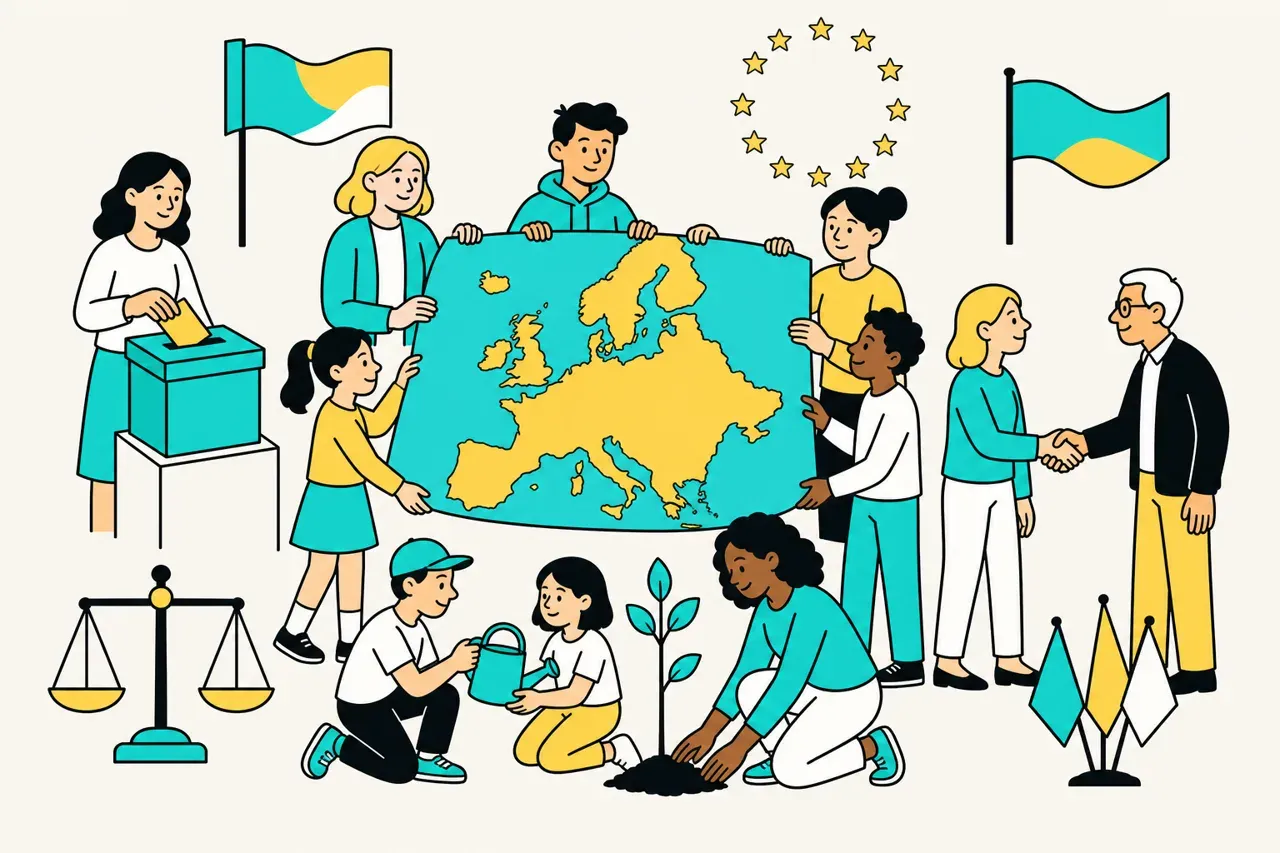 Etre un citoyen européen, illustration Mission 6e