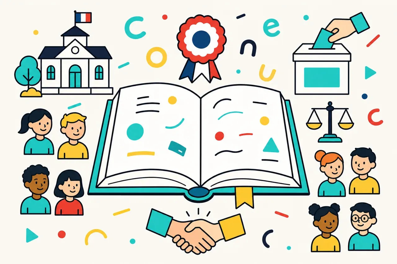 Etre un citoyen français, illustration Mission 6e