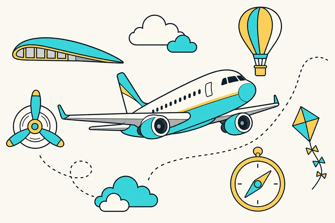 Exposé sur l’aviation, illustration Mission 6e