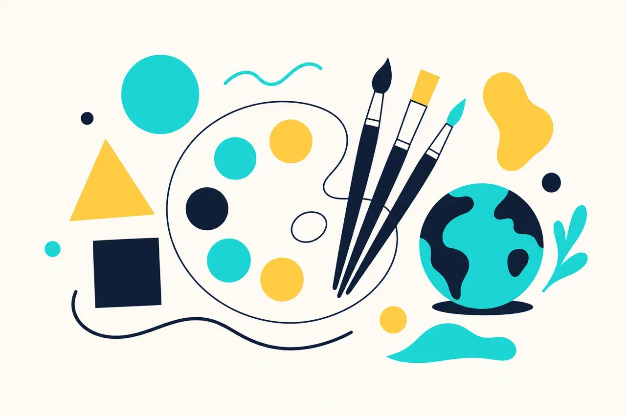 La représentation plastique : dessiner et représenter le monde — illustration Mission 6e
