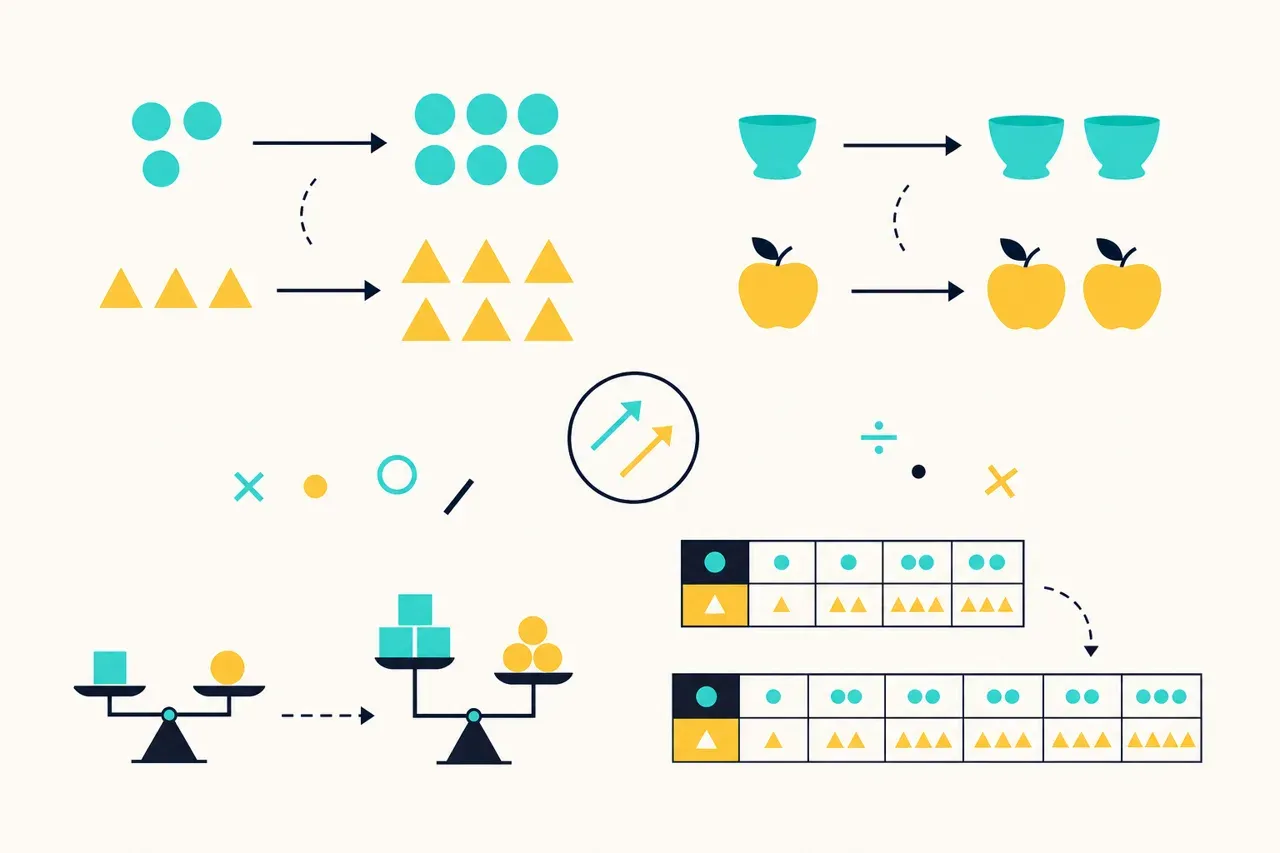 Identifier une situation de proportionnalité — illustration Mission 6e