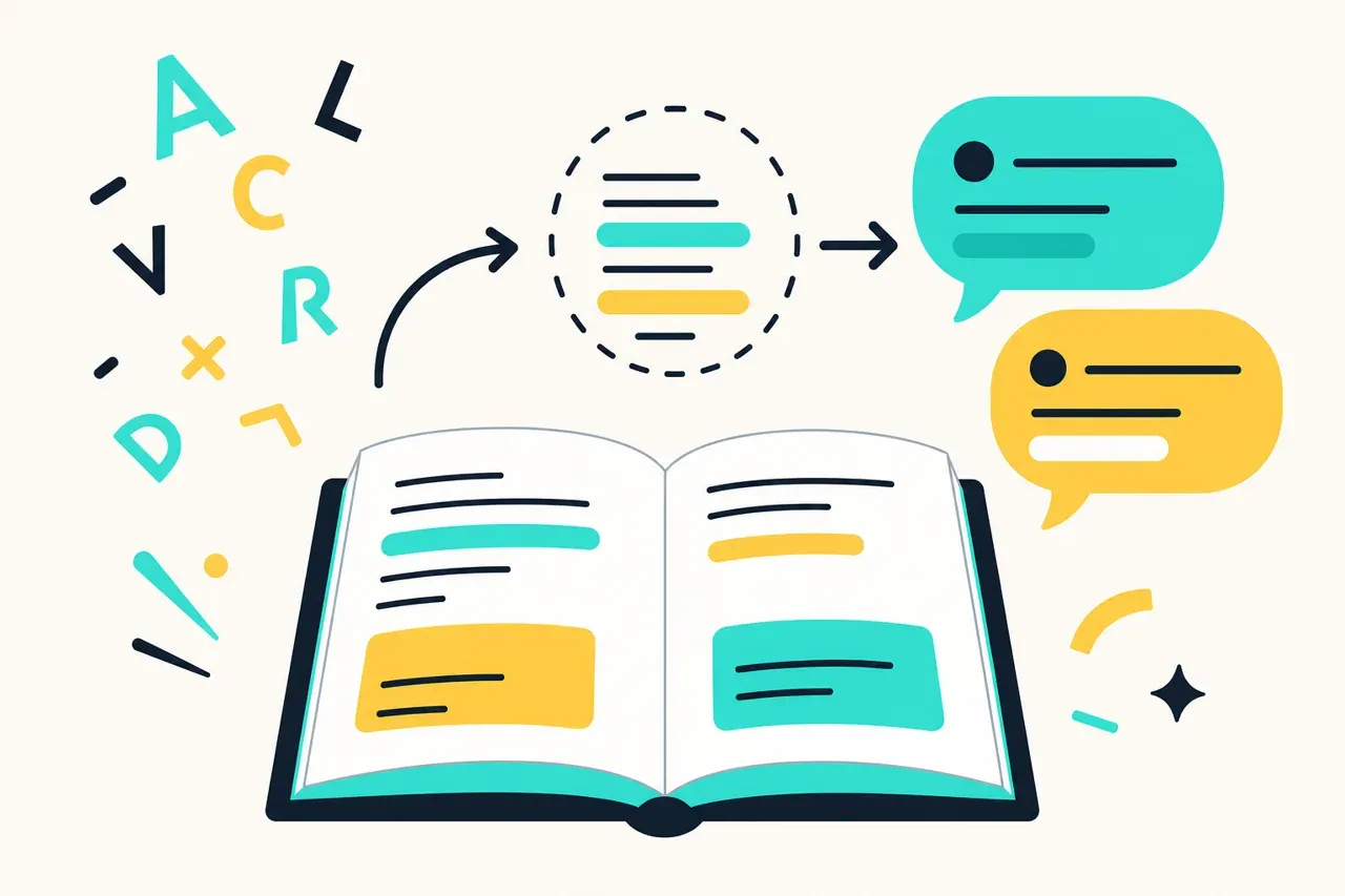 Restituer et reformuler l'essentiel d'un texte — illustration Mission 6e