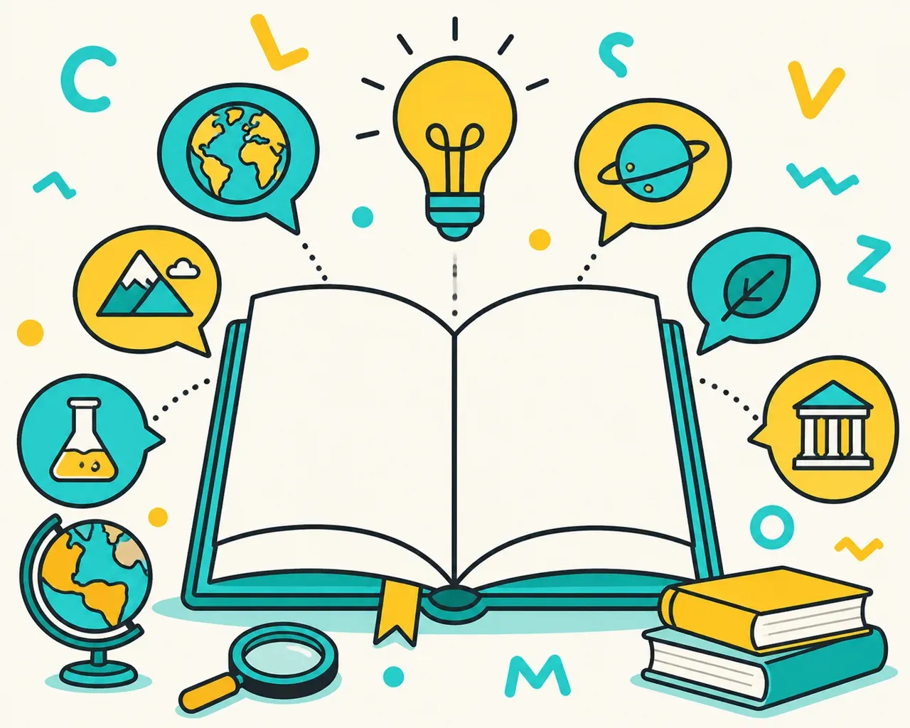 Idées de sujets d’exposé, illustration Mission 6e