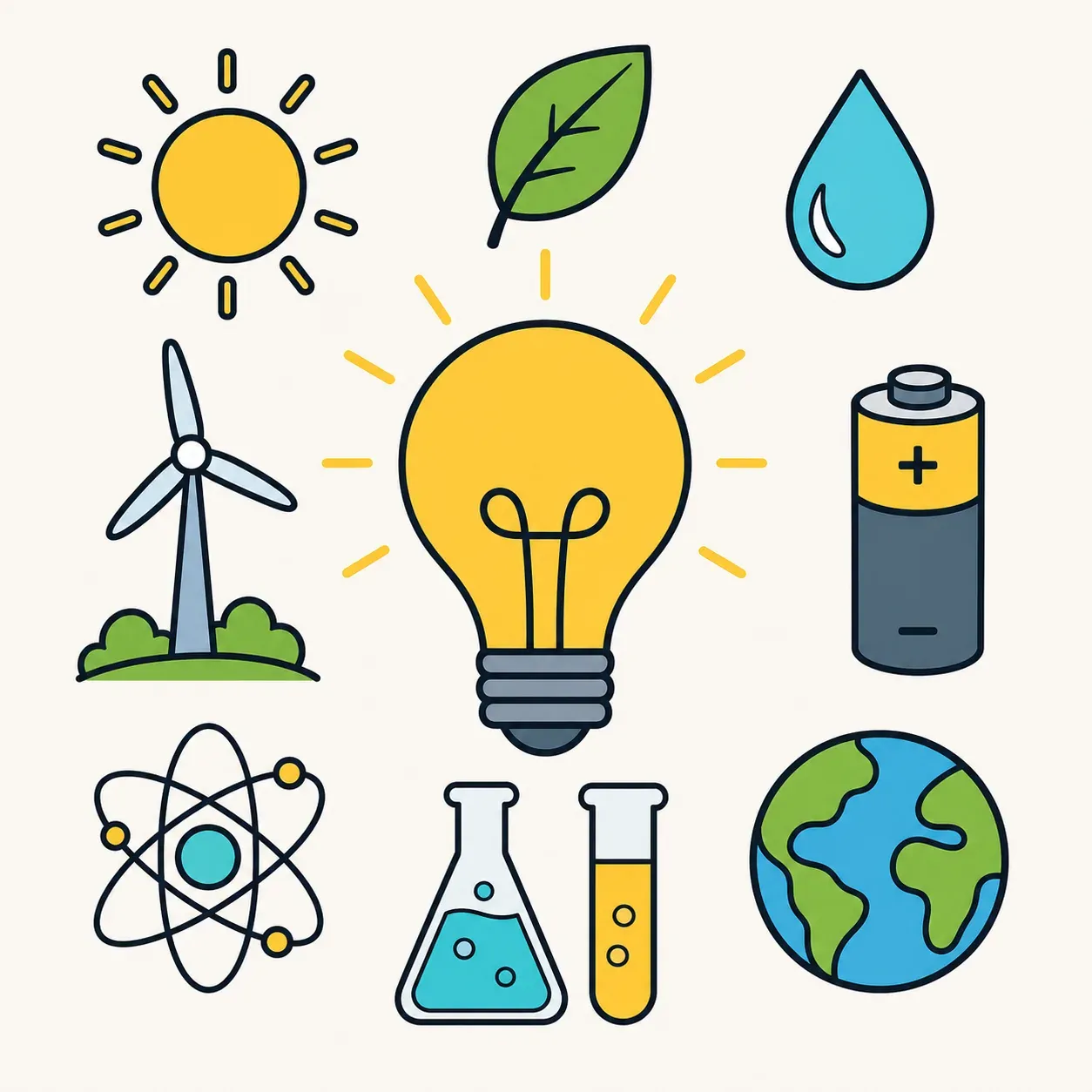 L'énergie, illustration Mission 6e