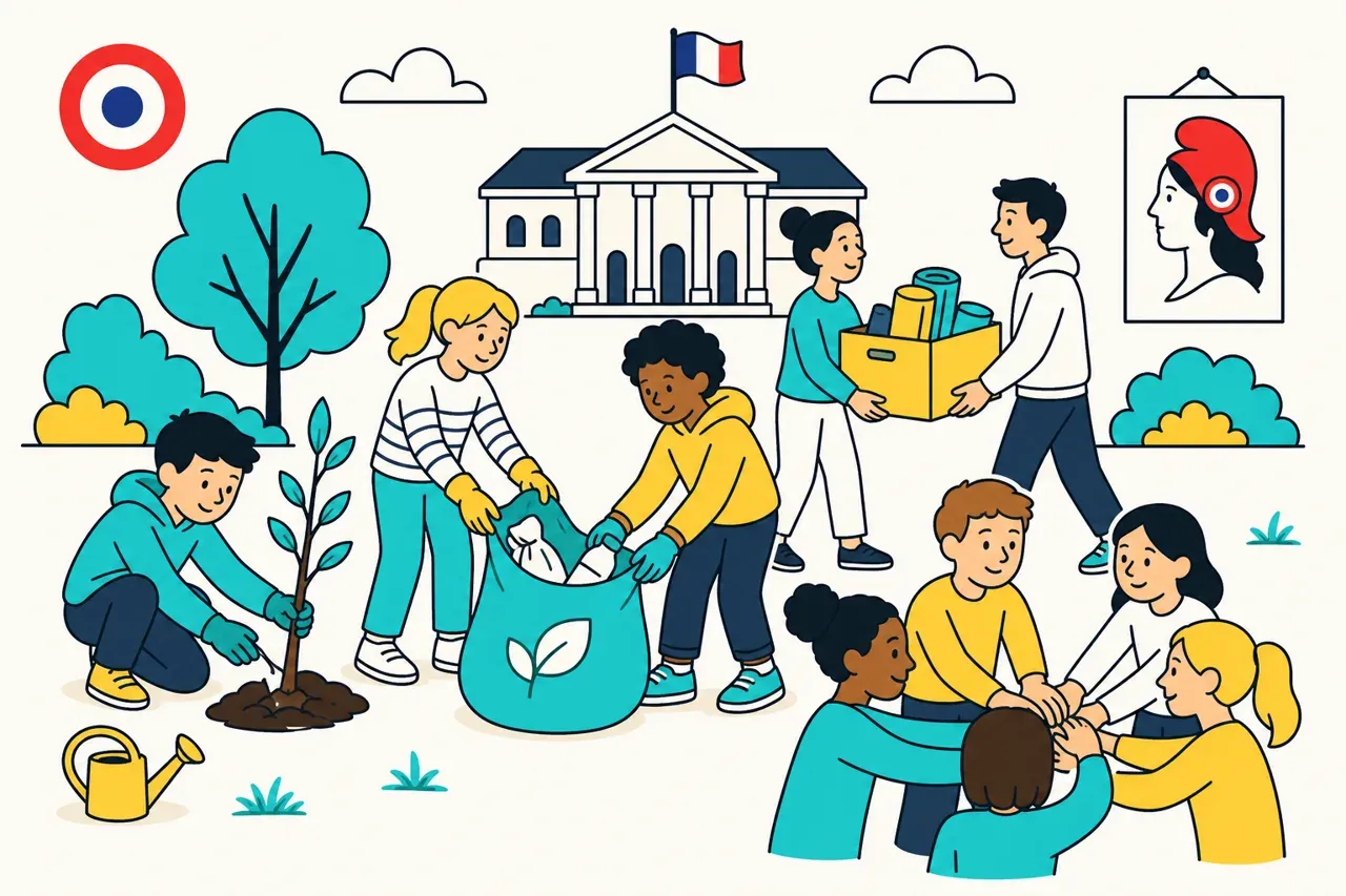 L'engagement, illustration Mission 6e
