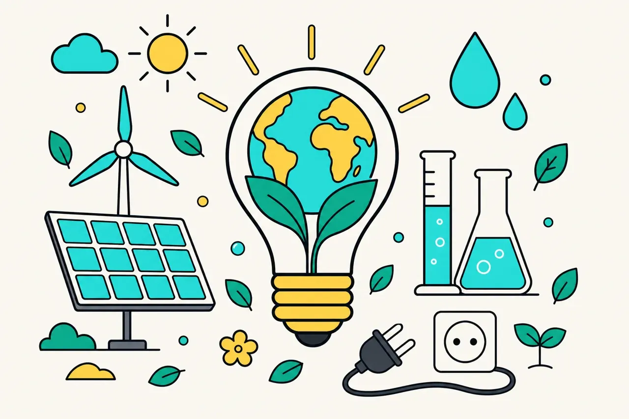 Les économies d'énergie et l'impact environnemental, illustration Mission 6e