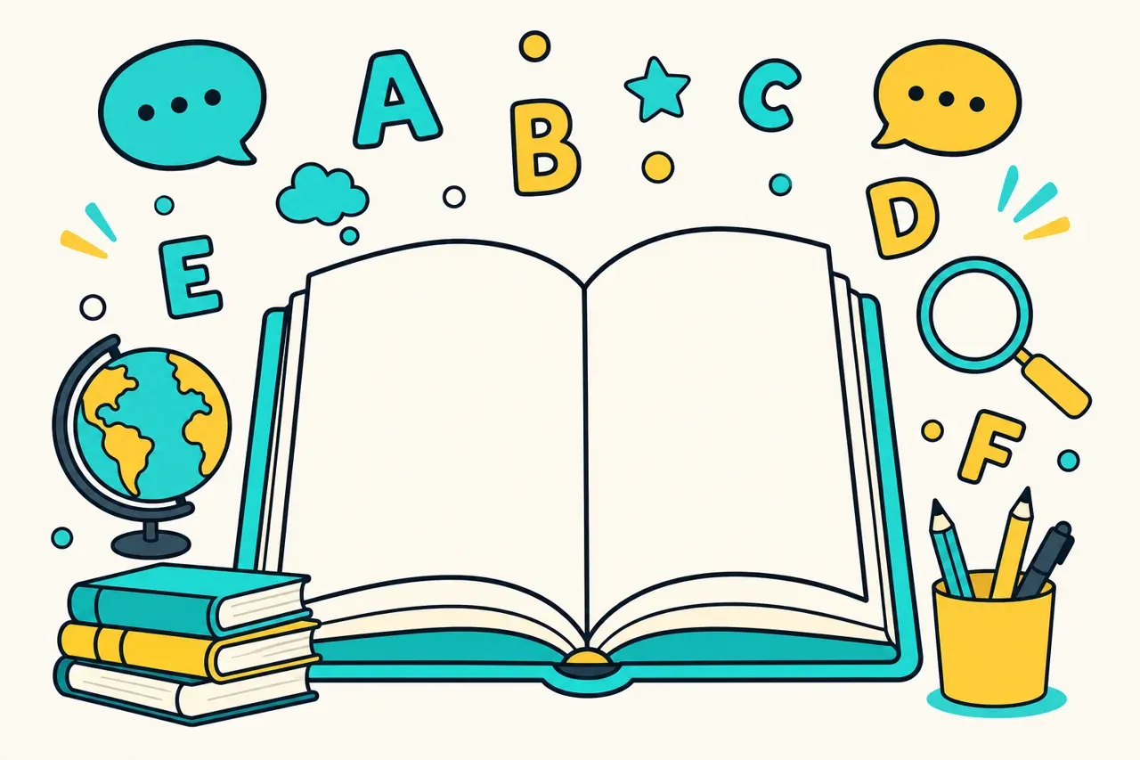 Vocabulaire anglais par thèmes, illustration Mission 6e