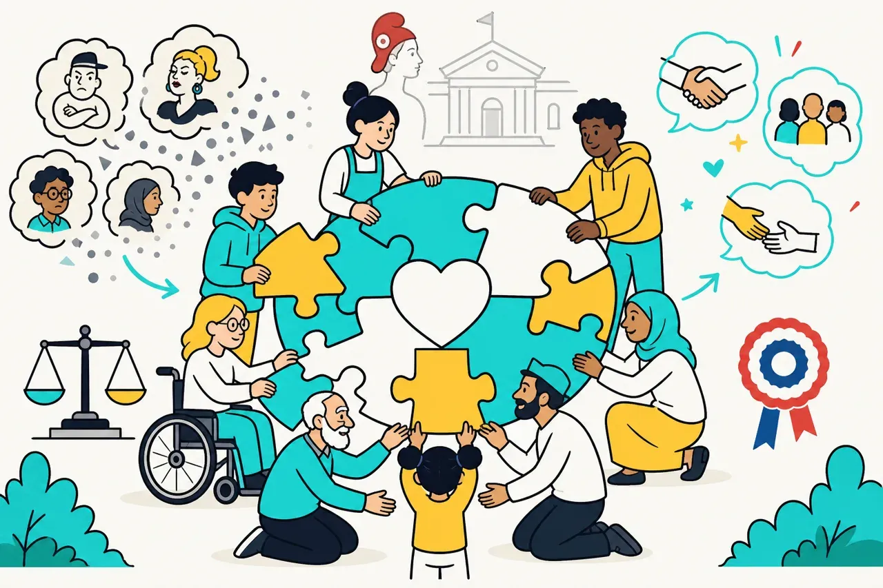 Lutter contre les discriminations : préjugés et stéréotypes — illustration Mission 6e