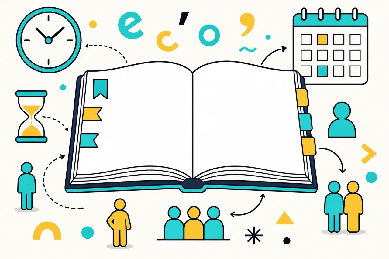 Marques de temps et marques de personne : structurer le système verbal, illustration Mission 6e