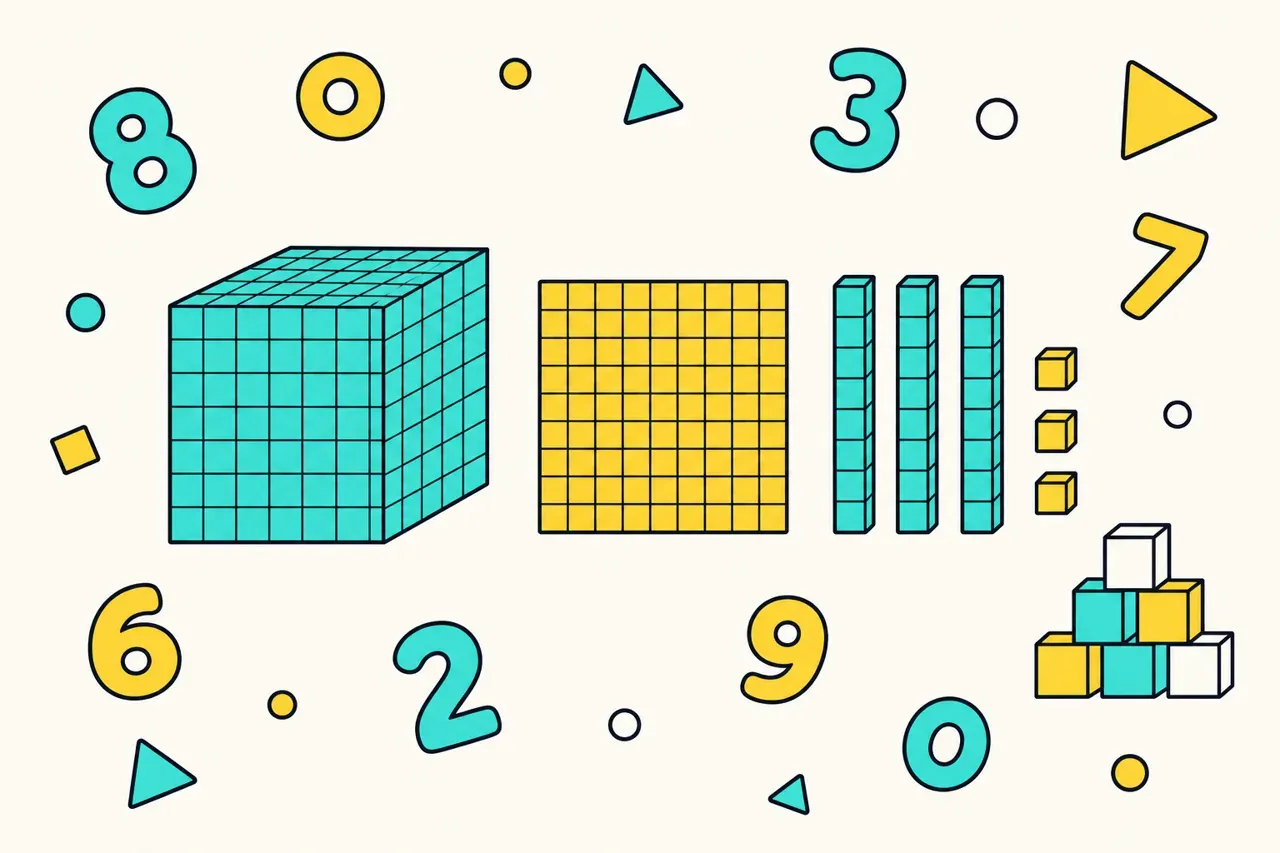 nombres jusqu'à 1000, illustration Mission 6e