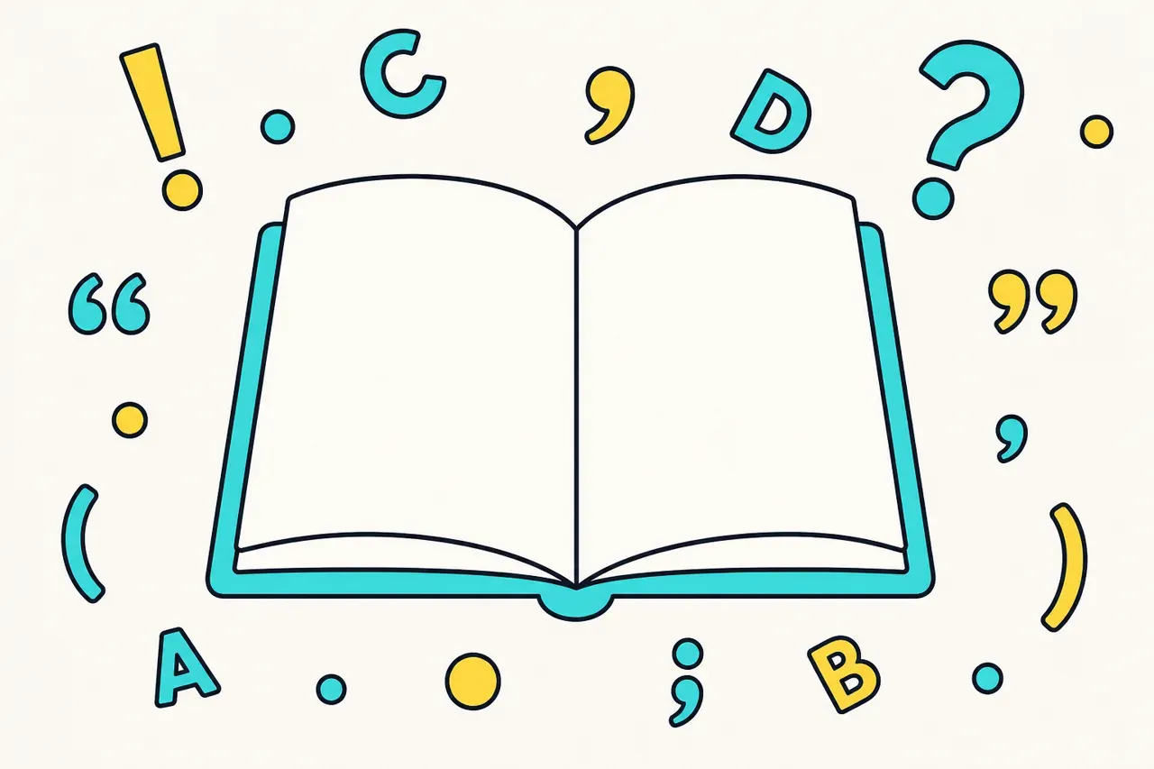 La ponctuation (consolidation transversale écriture), illustration Mission 6e