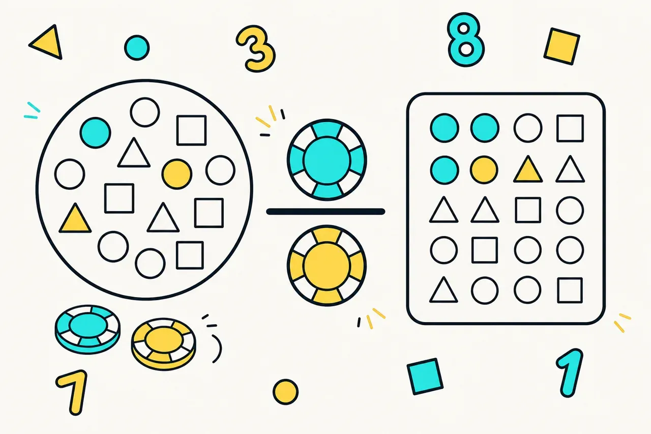 Quantifier une probabilité : « a chances sur b », illustration Mission 6e
