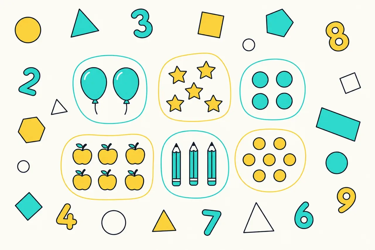 Quantités et nombres, illustration Mission 6e