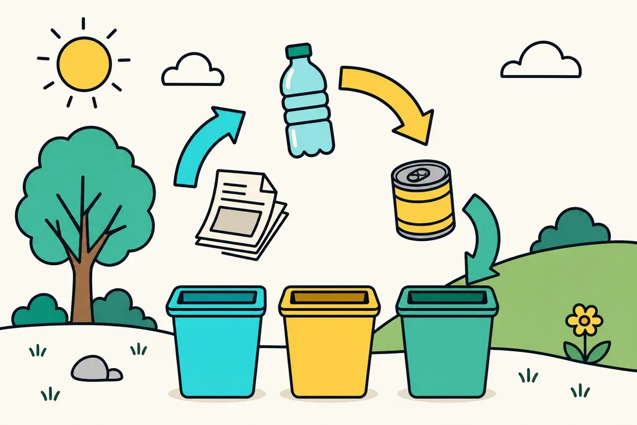 Recycler — illustration Mission 6e