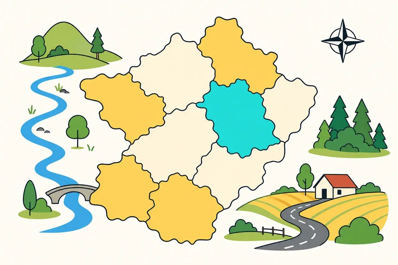 région, illustration Mission 6e