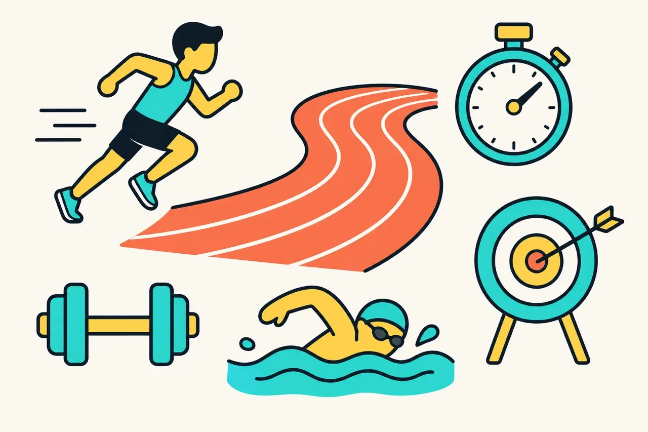 Sports de performance individuelle, illustration Mission 6e