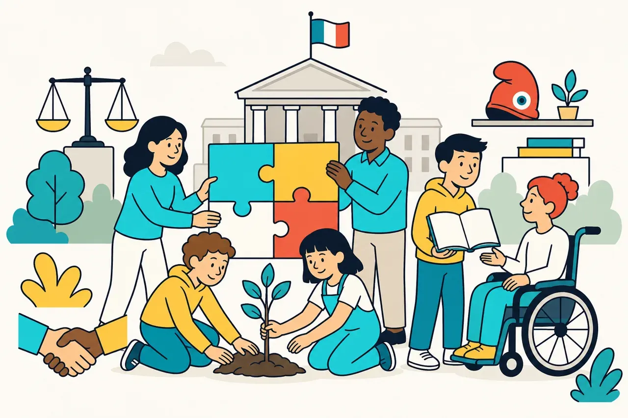 Vivre en république, illustration Mission 6e