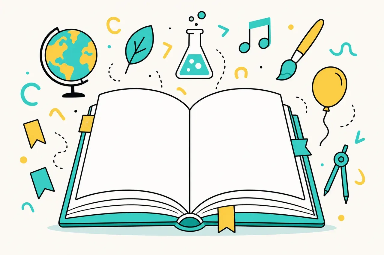 Le vocabulaire des univers de référence (disciplines et thèmes étudiés), illustration Mission 6e